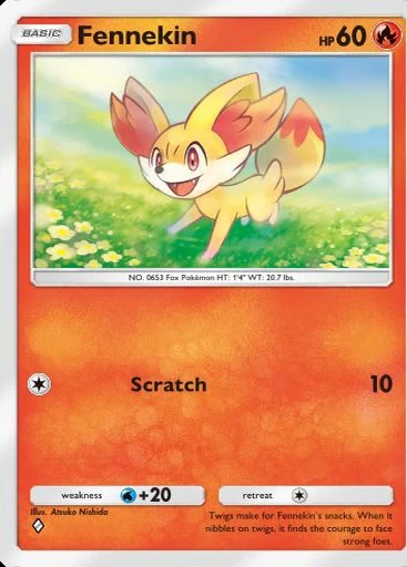 Fennekin (Ambições da Equipe Rocket) Pokémon TCG Pocket