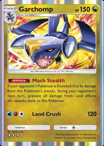 Garchomp Garchomp de Ambições da Equipe Rocket