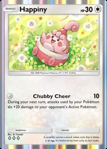 Happiny Happiny de Ambições da Equipe Rocket