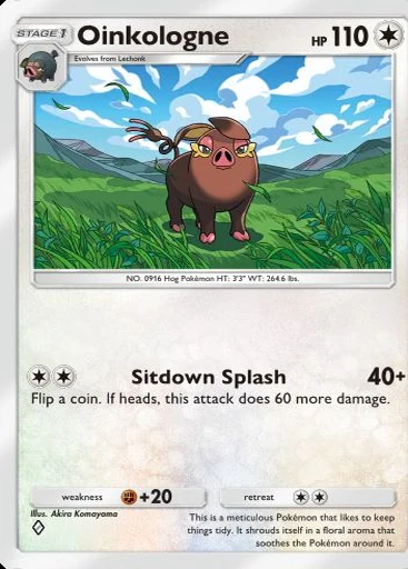 Oinkologne (Ambições da Equipe Rocket) Pokémon TCG Pocket
