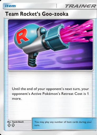 Goo-zooka #068 de Ambições da Equipe Rocket