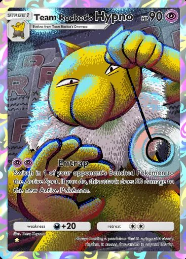 Hypno #074 de Ambições da Equipe Rocket