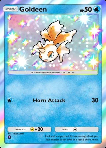 Goldeen (Ambições da Equipe Rocket) Pokémon TCG Pocket
