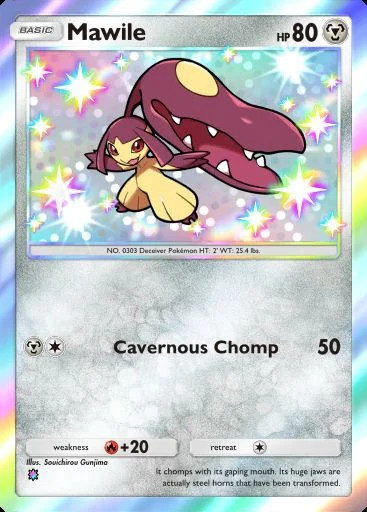 Mawile (Ambições da Equipe Rocket) Pokémon TCG Pocket