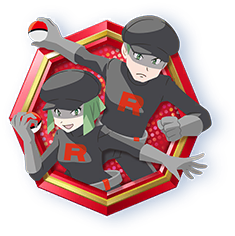 Emblema dos Recrutas da Equipe Rocket de Ambições da Equipe Rocket