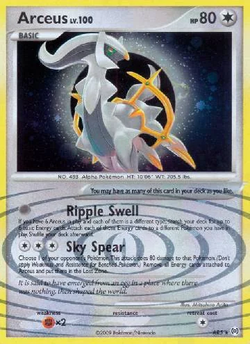 Arceus AR5/99