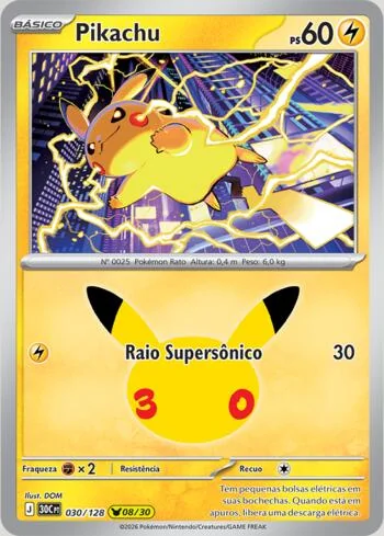 Pikachu 030/128