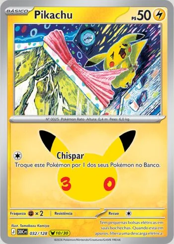 Pikachu 032/128