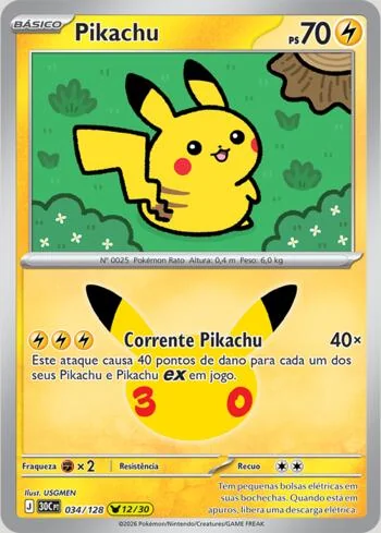 Pikachu 034/128