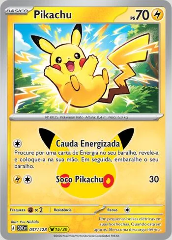 Pikachu 037/128
