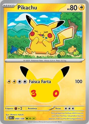 Pikachu 050/128