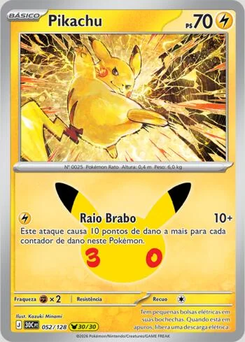 Pikachu 052/128
