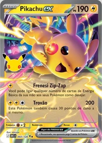 Pikachu ex 054/128