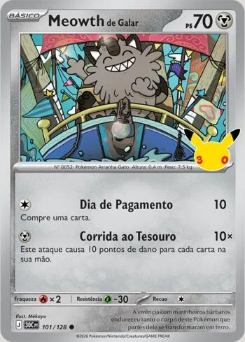Meowth de Galar 101/128