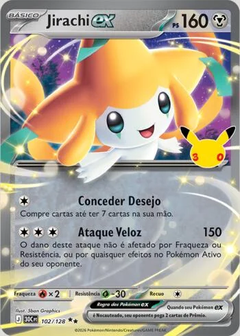 Jirachi ex 102/128