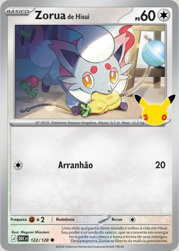 Zorua de Hisui 122/128