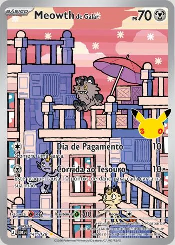Meowth de Galar 141/128