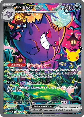 Gengar ex 154/128