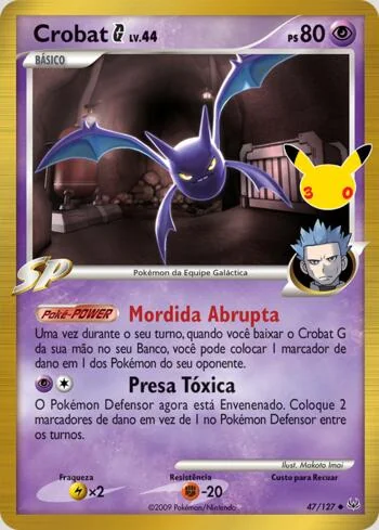 Crobat G 47/127, reimpressão da Coleção Clássica de Celebração de 30 Anos