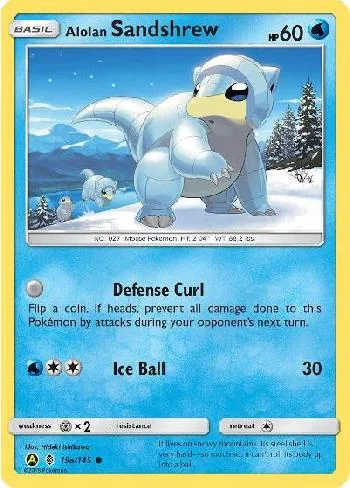 Sandshrew de Alola 19a/145