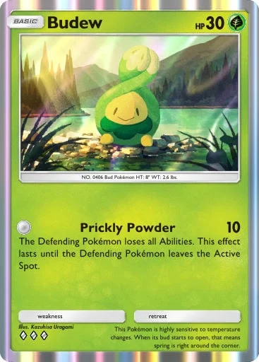 Budew 013/429, carta do Pacote Deluxe Mega (Pokémon TCG Pocket)