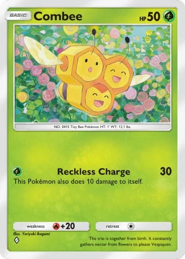 Combee 014/429, carta do Pacote Deluxe Mega (Pokémon TCG Pocket)
