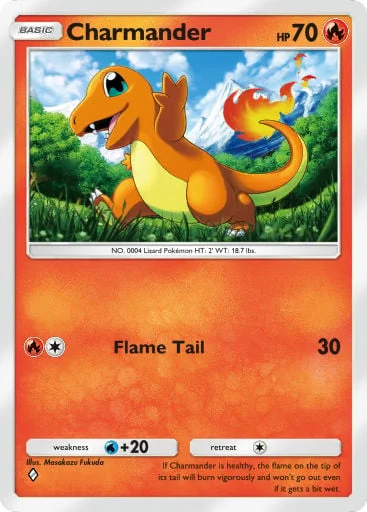 Charmander 029/429, carta do Pacote Deluxe Mega (Pokémon TCG Pocket)