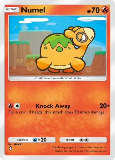 Numel 042/429, carta do Pacote Deluxe Mega (Pokémon TCG Pocket)