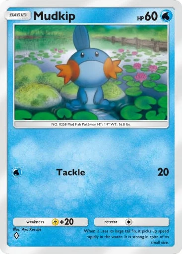Mudkip 062/429, carta do Pacote Deluxe Mega (Pokémon TCG Pocket)