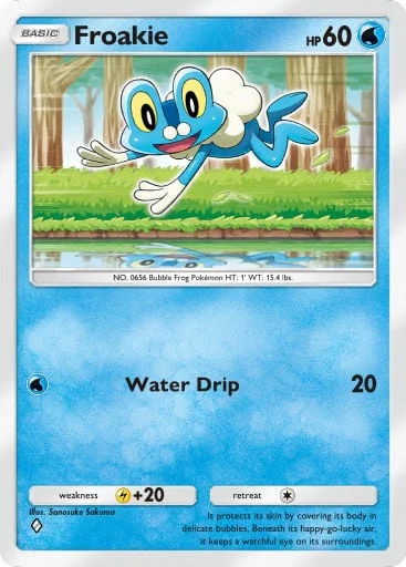 Froakie 071/429, carta do Pacote Deluxe Mega (Pokémon TCG Pocket)