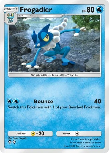 Frogadier 072/429, carta do Pacote Deluxe Mega (Pokémon TCG Pocket)