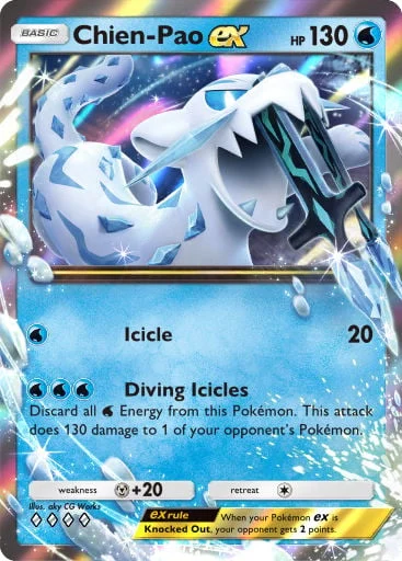 Chien-Pao ex 081/429, carta do Pacote Deluxe Mega (Pokémon TCG Pocket)