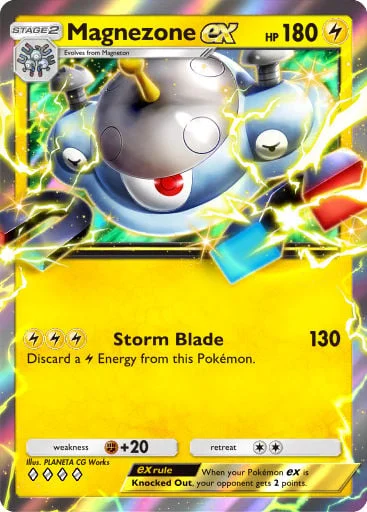 Magnezone ex 086/429, carta do Pacote Deluxe Mega (Pokémon TCG Pocket)