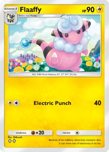 Flaaffy 089/429, carta do Pacote Deluxe Mega (Pokémon TCG Pocket)