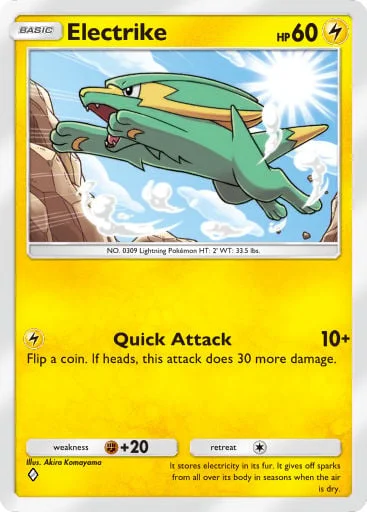 Electrike 091/429, carta do Pacote Deluxe Mega (Pokémon TCG Pocket)