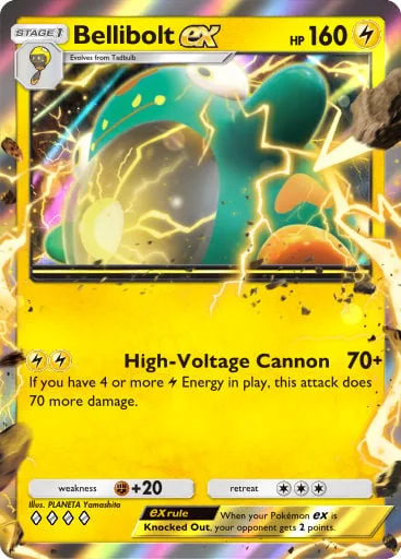 Bellibolt ex 101/429, carta do Pacote Deluxe Mega (Pokémon TCG Pocket)