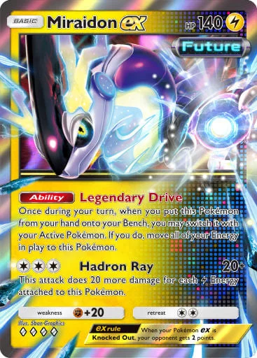 Miraidon ex 103/429, carta do Pacote Deluxe Mega (Pokémon TCG Pocket)