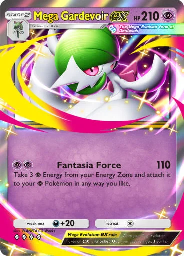 Mega Gardevoir ex 106/429, carta do Pacote Deluxe Mega (Pokémon TCG Pocket)
