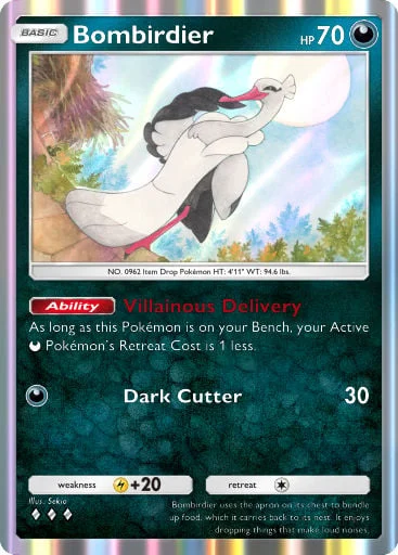 Bombirdier 151/429, carta do Pacote Deluxe Mega (Pokémon TCG Pocket)