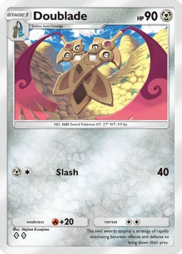 Doublade 162/429, carta do Pacote Deluxe Mega (Pokémon TCG Pocket)