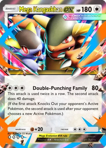 Mega Kangaskhan ex 181/429, carta do Pacote Deluxe Mega (Pokémon TCG Pocket)