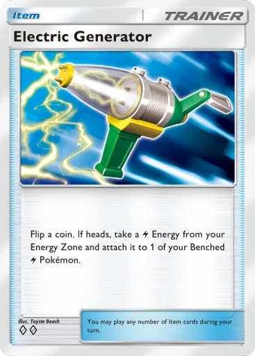 Electric Generator 199/429, carta do Pacote Deluxe Mega (Pokémon TCG Pocket)