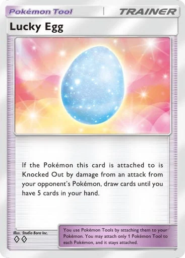 Lucky Egg 205/429, carta do Pacote Deluxe Mega (Pokémon TCG Pocket)