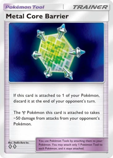 Metal Core Barrier 210/429, carta do Pacote Deluxe Mega (Pokémon TCG Pocket)