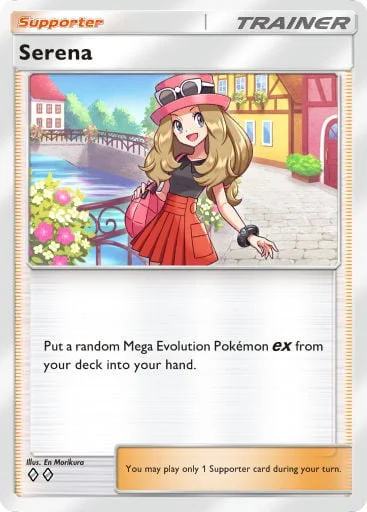 Serena 219/429, carta do Pacote Deluxe Mega (Pokémon TCG Pocket)