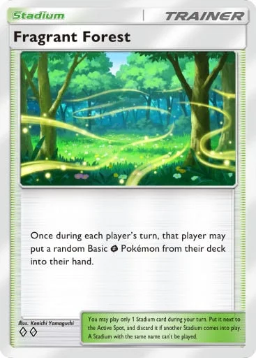 Fragrant Forest 227/429, carta do Pacote Deluxe Mega (Pokémon TCG Pocket)