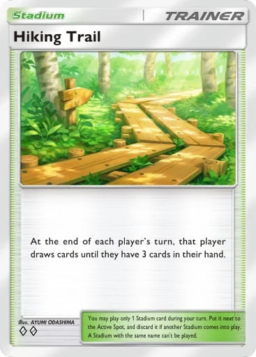 Hiking Trail 234/429, carta do Pacote Deluxe Mega (Pokémon TCG Pocket)