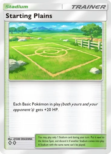 Starting Plains 235/429, carta do Pacote Deluxe Mega (Pokémon TCG Pocket)