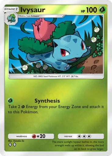 Ivysaur 238/429, carta do Pacote Deluxe Mega (Pokémon TCG Pocket)