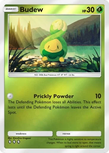 Budew 246/429, carta do Pacote Deluxe Mega (Pokémon TCG Pocket)